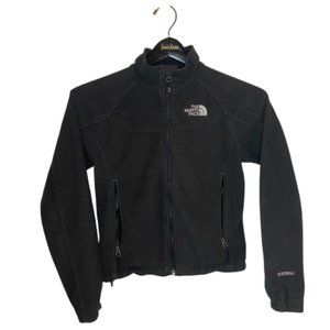 The North Face Women’s XS Jacket Windwall Black Fleece Long Sleeve Full-Zip